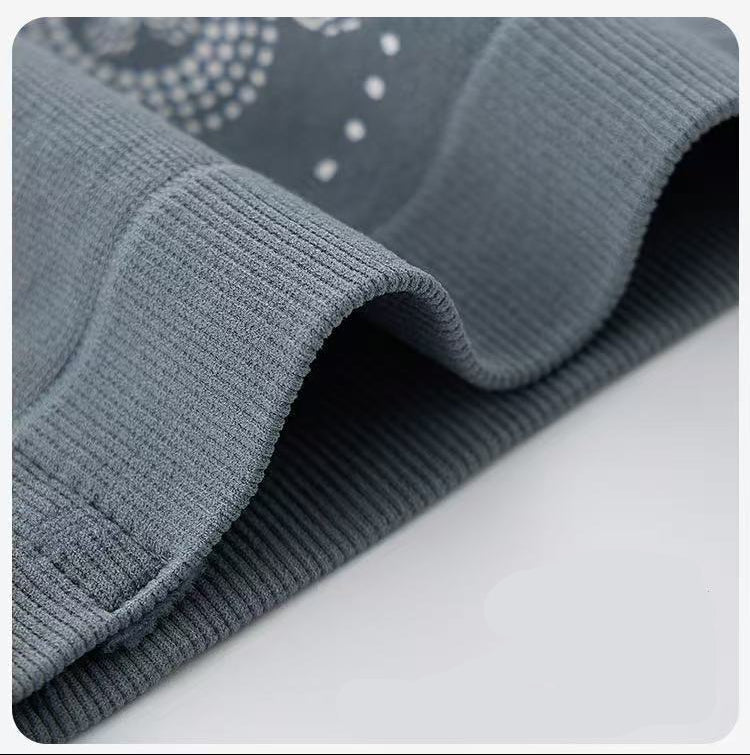 Thin Seamless Nylon Shapewear Panties - Black, Skin Color or Blue Gray, S-XXL