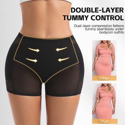 Women’s Tummy-Control Shapewear Shorts with Padding