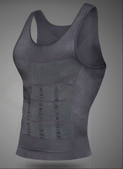 Men’s Seamless Tummy-Control Shapewear Tank