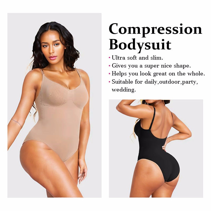 Seamless Tummy Control Shapewear Bodysuit