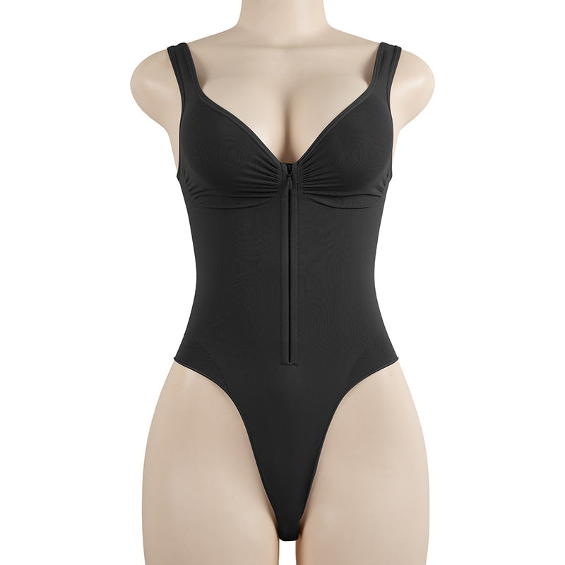 Women’s Thin Seamless Nylon Shaping Bodysuit - MT000602