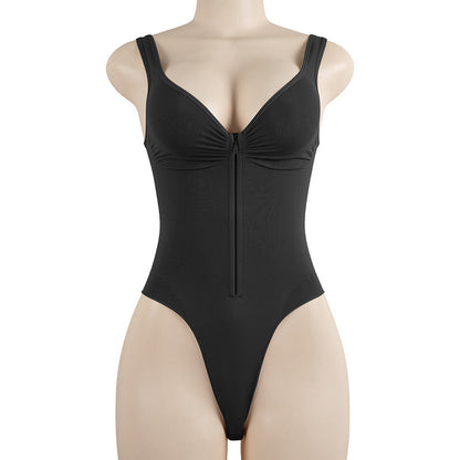Women’s Thin Seamless Nylon Shaping Bodysuit - MT000602