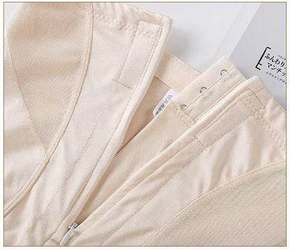 Thin Nylon Shapewear - Buttoned, Non-Seamless, M-XXL