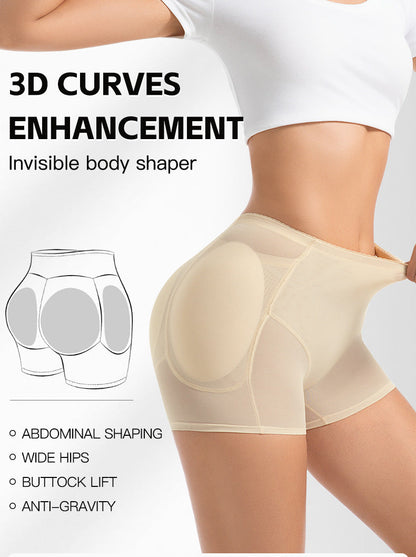 Women’s Tummy-Control Shapewear Shorts with Padding