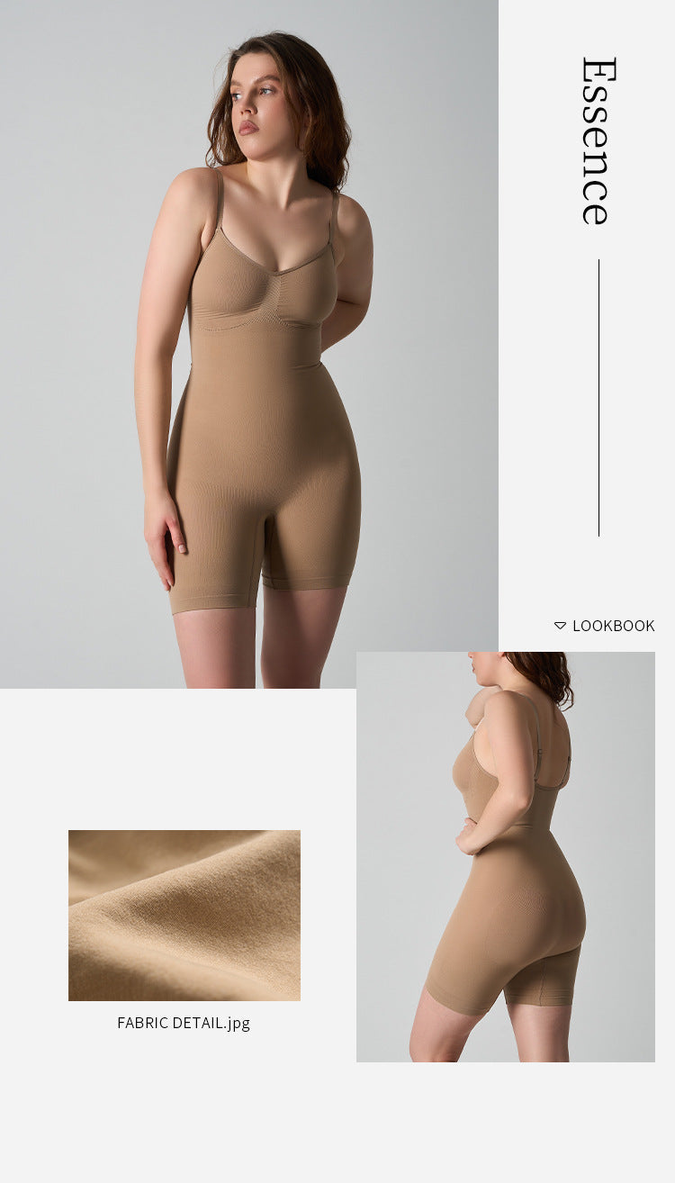 Women’s Sleeveless Nylon-Spandex Shaping Jumpsuit - SK0403