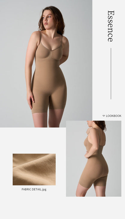 Women’s Sleeveless Nylon-Spandex Shaping Jumpsuit - SK0403