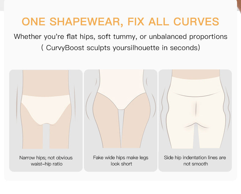 Women’s Tummy-Control Shapewear Shorts with Padding