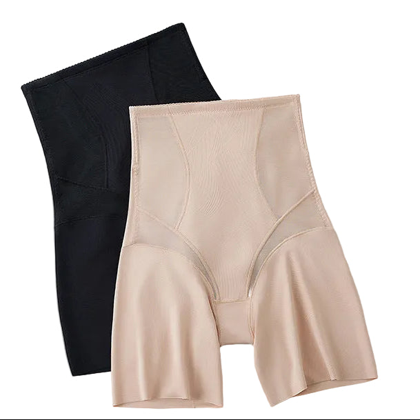 Thin Nylon Shapewear Pants - Hip Lift, L-3XXL