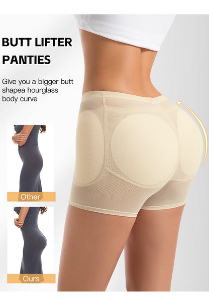Polyester Shapewear Panties - Hip-Lift Style, S-XXXL