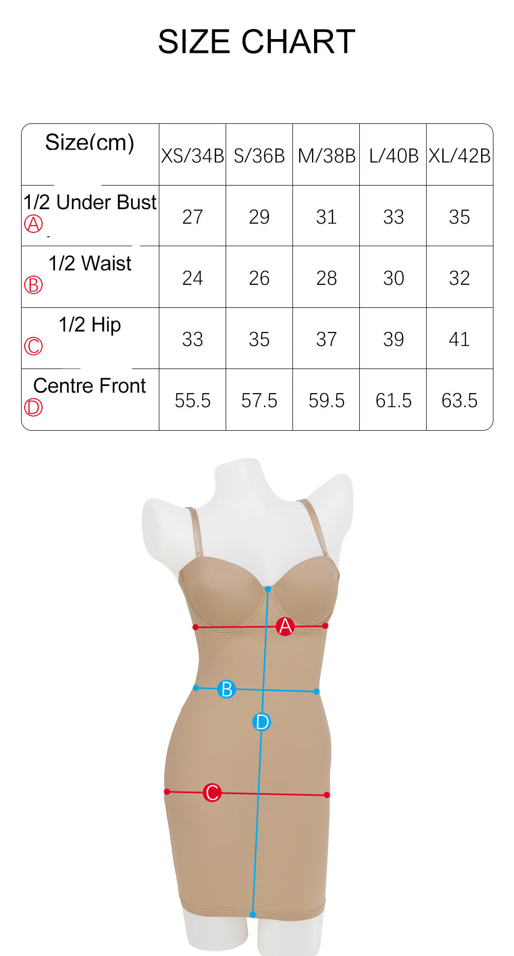 Women’s Seamless Tummy-Control Shapewear Bodysuit