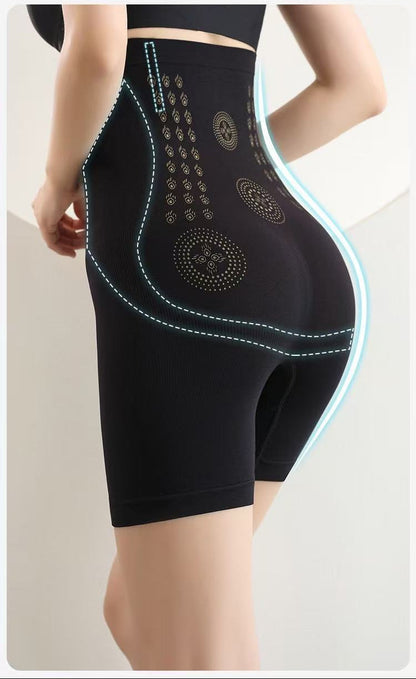 Thin Seamless Nylon Shapewear Panties - Black, Skin Color or Blue Gray, S-XXL