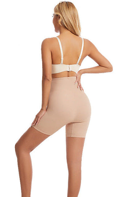 Thin Nylon Shapewear Pants - Abdomen Compression, S-XXL