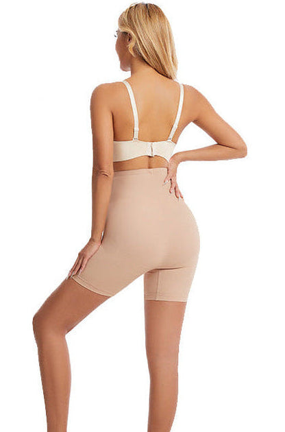 Thin Nylon Shapewear Pants - Abdomen Compression, S-XXL