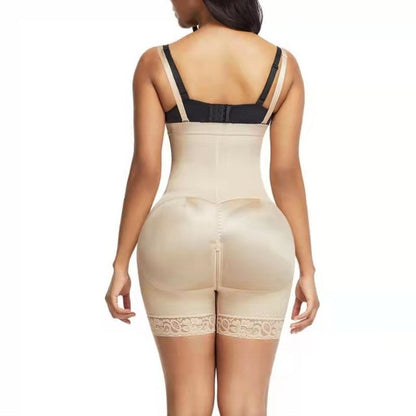 Women’s Seamless Nylon Button-Closure Shaping Bodysuit - 1089