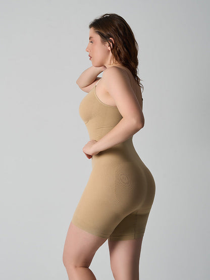 Women’s Sleeveless Nylon-Spandex Shaping Jumpsuit - SK0403