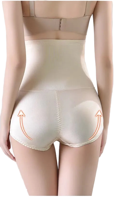 Thin Nylon Shapewear - Buttoned, Non-Seamless, M-XXL