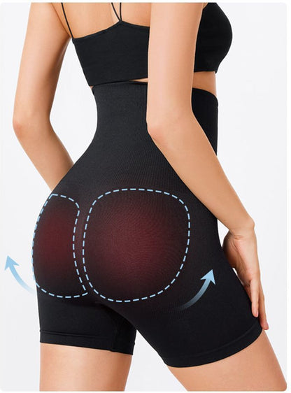 Seamless Nylon Shapewear Pants - Black, Skin Color or Coffee, S-XXL