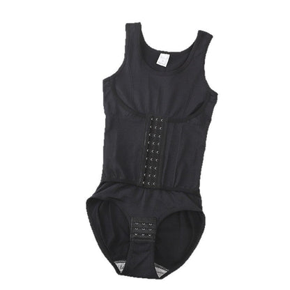 Nylon Seamless Shapewear Bodysuit - Buttoned, M-XXL