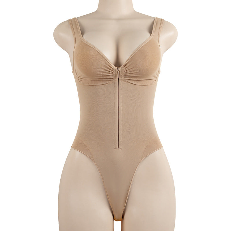 Women’s Thin Seamless Nylon Shaping Bodysuit - MT000602