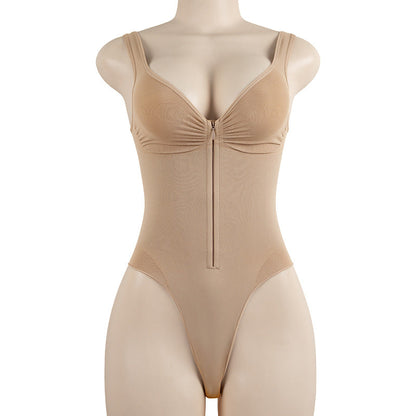 Women’s Thin Seamless Nylon Shaping Bodysuit - MT000602