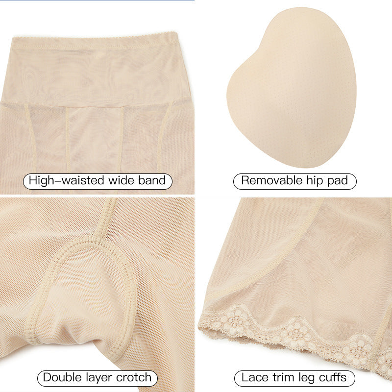 Women’s High-Waisted Hip-Lifting Shapewear Briefs