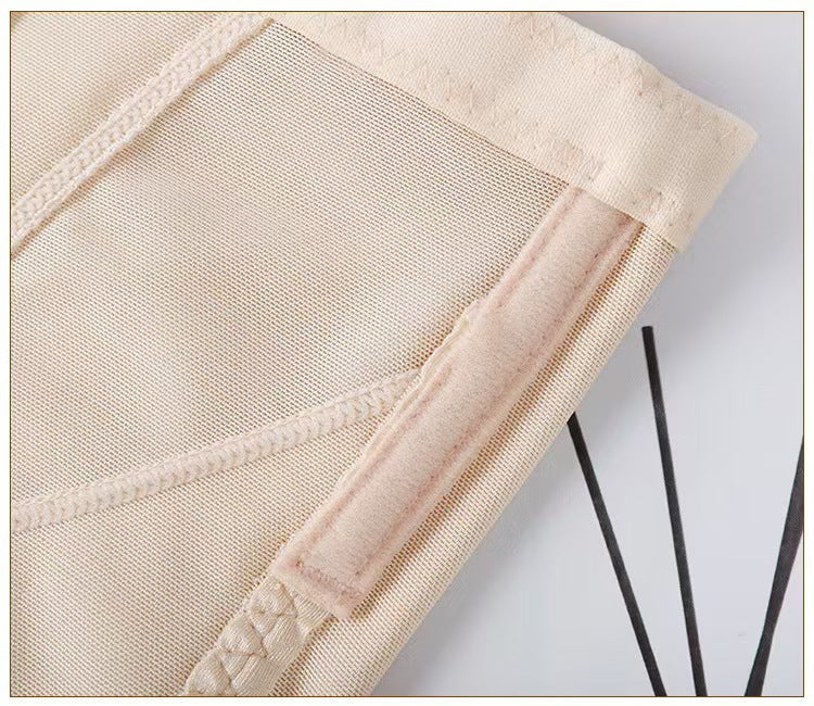 Thin Nylon Shapewear - Buttoned, Non-Seamless, M-XXL