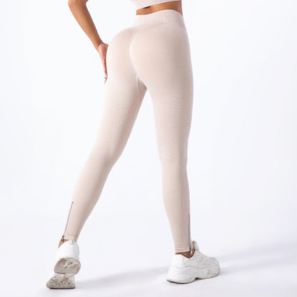 Seamless Frosted Yoga Clothes Four Piece Sports Set Women Shockproof Yoga Bra Fitness Yoga Pants