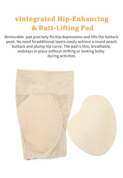 Women’s High-Waisted Hip-Lifting Shapewear Briefs