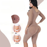 Fajas Colombianas Full Body Shaper for Women – Firm Compression Post-Surgery Bodysuit