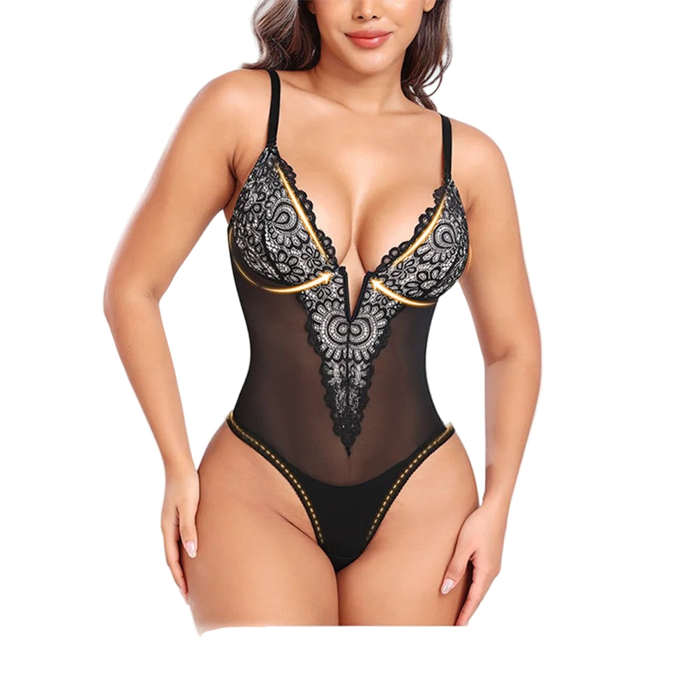 Seamless Full Bodysuit Shapewear for Women – Tummy Control Fajas Colombianas