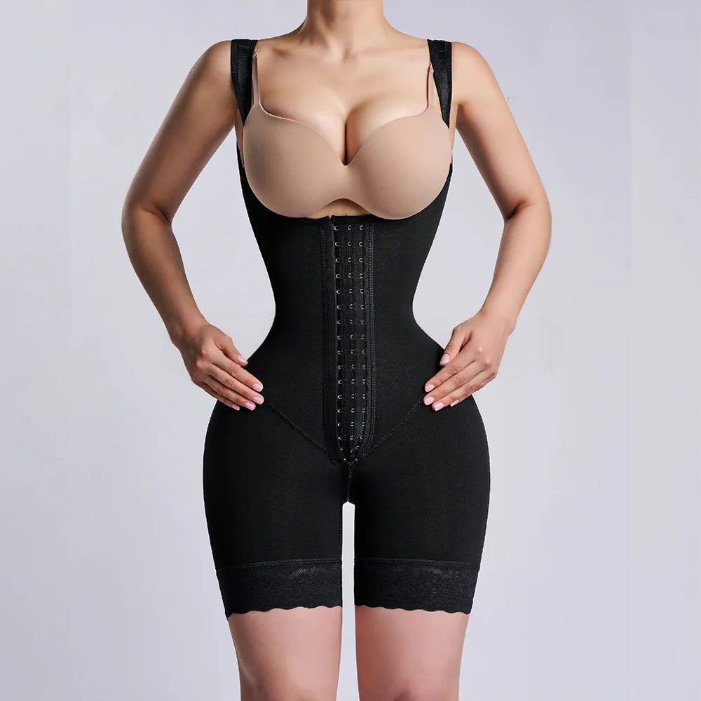 Fajas Colombianas High-Compression Shapewear – Hourglass Girdle with Butt Lifter