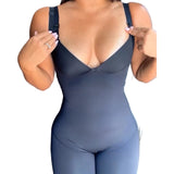 Full Body Shaper Bodysuit – Open-Bust Postpartum Shapewear with Medium Compression