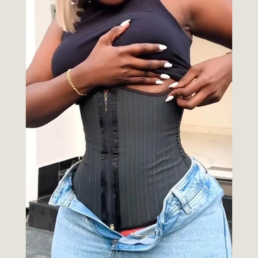 Colombian High Compression Waist Trainer for Women – Hourglass Body Shaper Corset