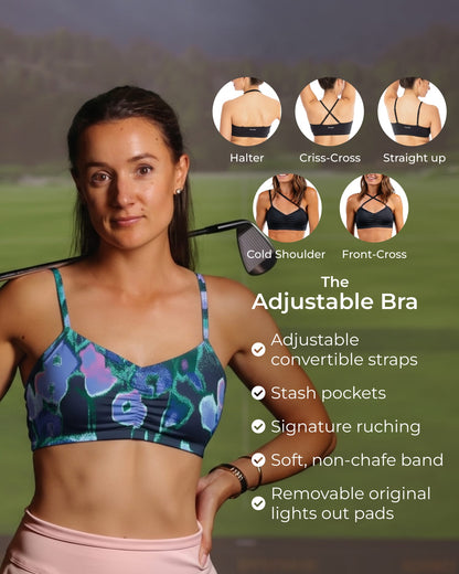 Adjustable Bra â€“ Gemstone Bouquet