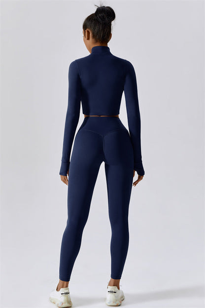 The Eloise Jacket Sports Bra Leggings 3-Piece Set
