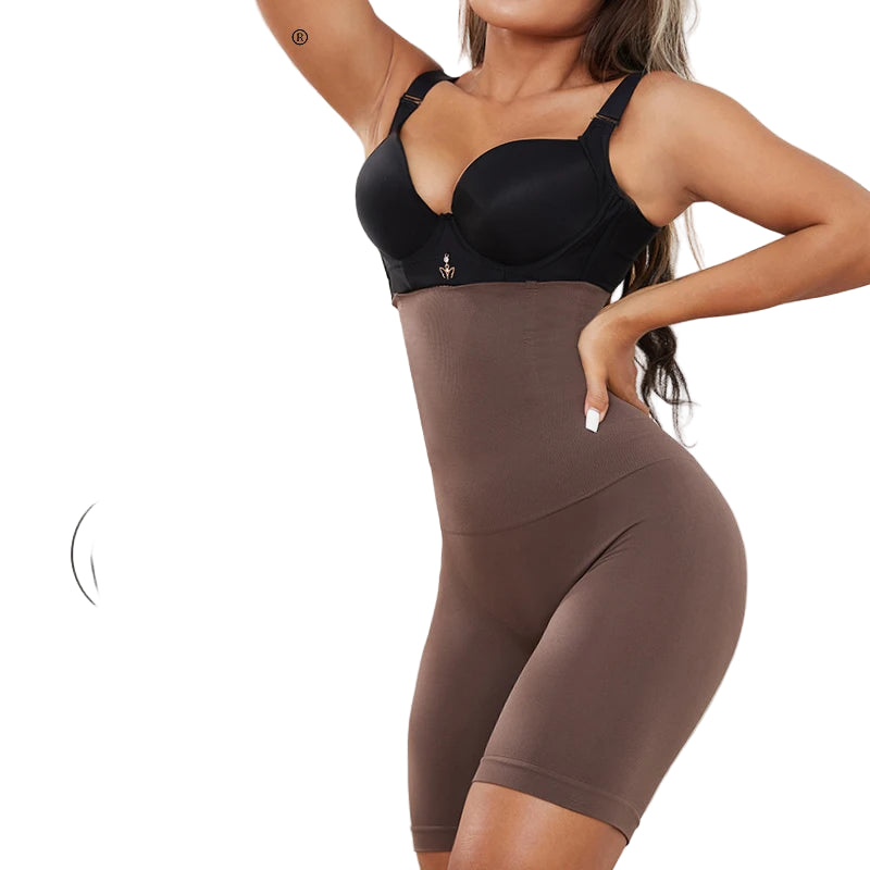 High Waist Tummy Control Shapewear Shorts – Butt Lifter Body Shaper Panties (XS–6XL)