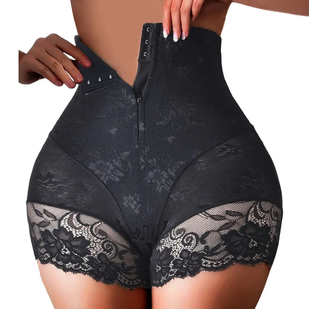 YBFDO Women’s High Waist Zipper Shaper Panties