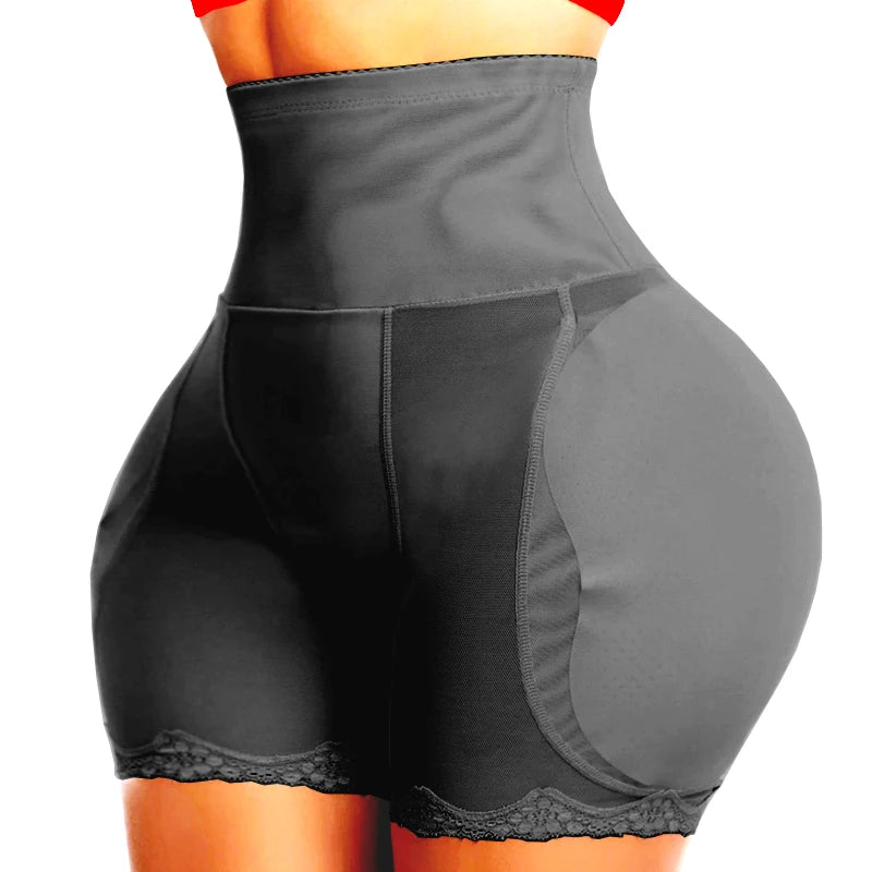 AfruliA Women's Padded Bodysuit Shapewear – Butt  Enhancer Tummy Control Waist Trainer