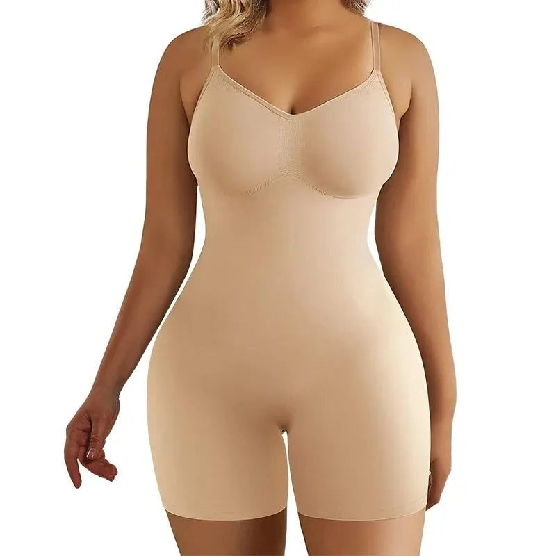 Women’s Seamless Tummy Control Bodysuit –  Shapewear Slimming Belly Belt