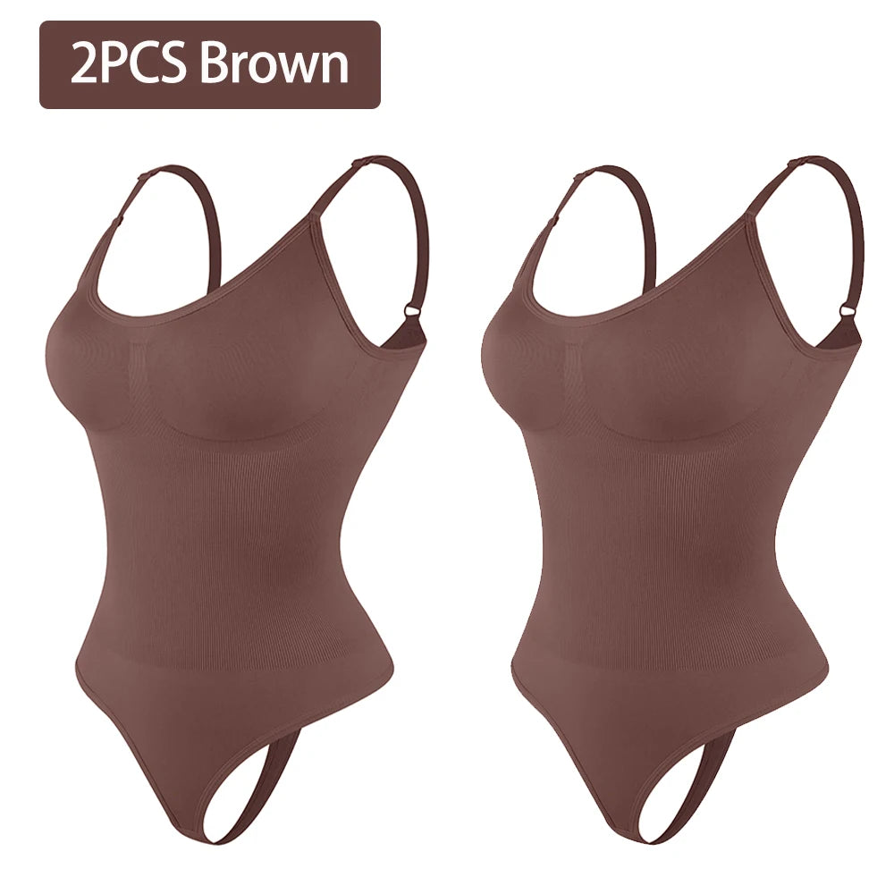 Women's Full Body Shaper – Firm Control Thong with Tummy Control