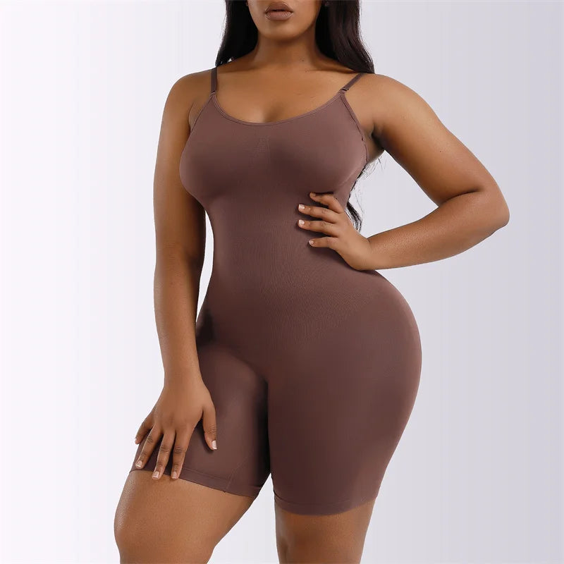 Women's Tummy Control Bodysuit – Waist Trainer Shapewear Top