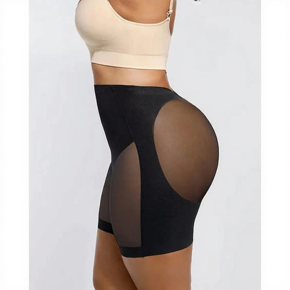 Women's Seamless  Shaping Shorts – Mid-Waist Butt Lifter & Tummy Control Shapewear