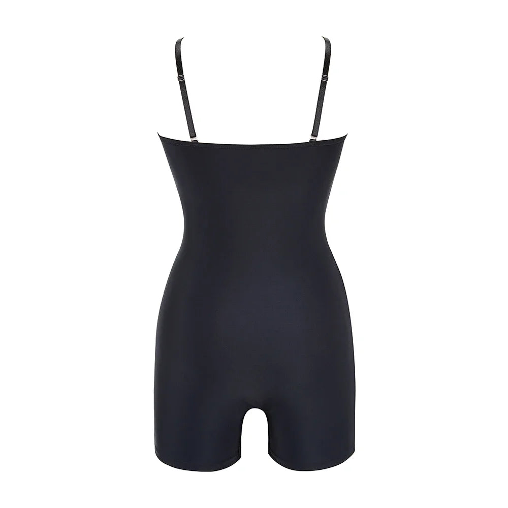 Women's Bodysuit Shapewear with Molded Cups – Backless Tummy Control Slimming Body Shaper