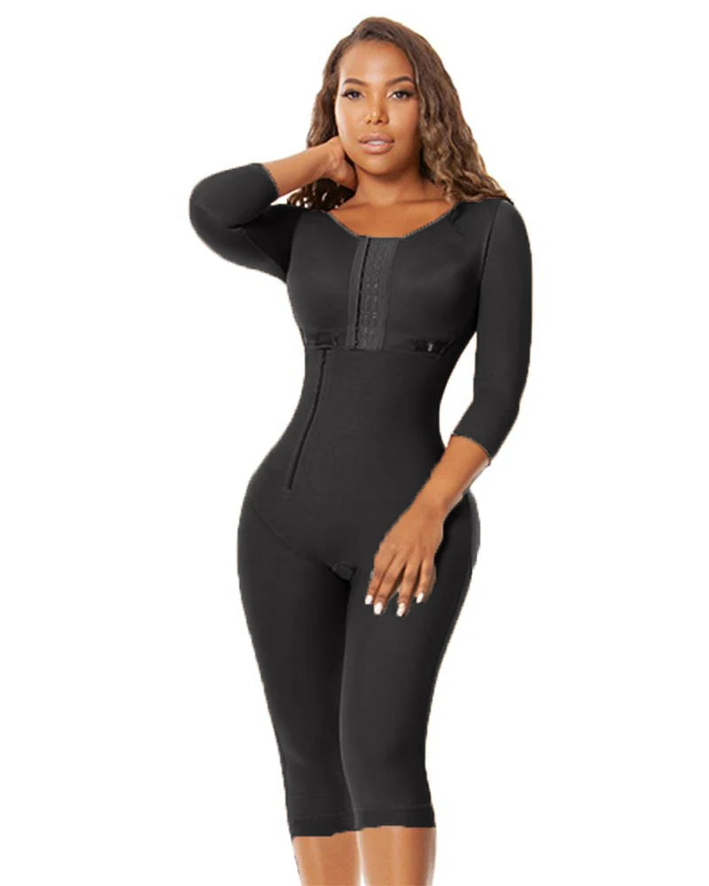 Colombian Full Body Shaper for Women – Postpartum  Compression Bodysuit