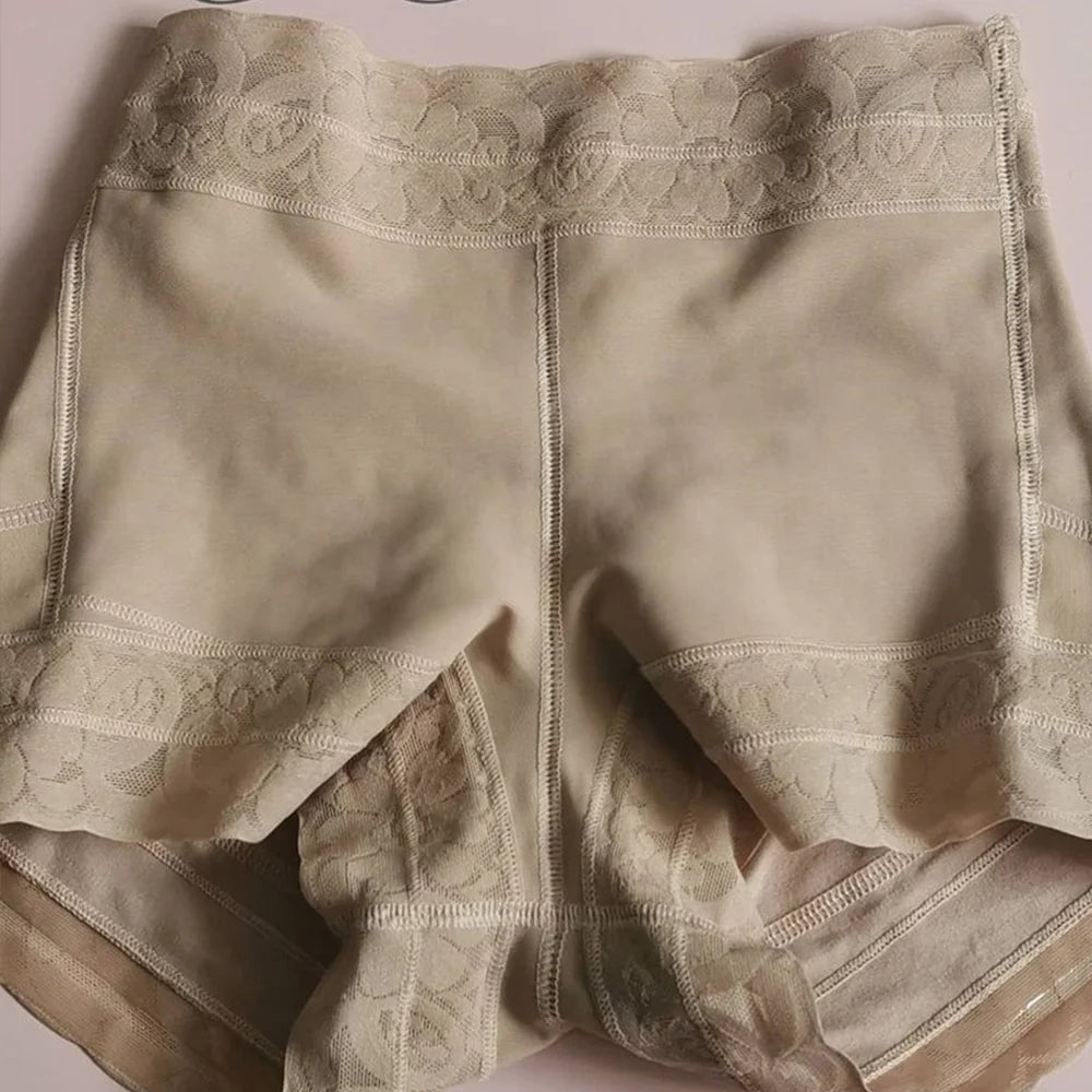 Women's Seamless Low-Rise Shaping Shorts – Butt Lifter & Breathable Panties