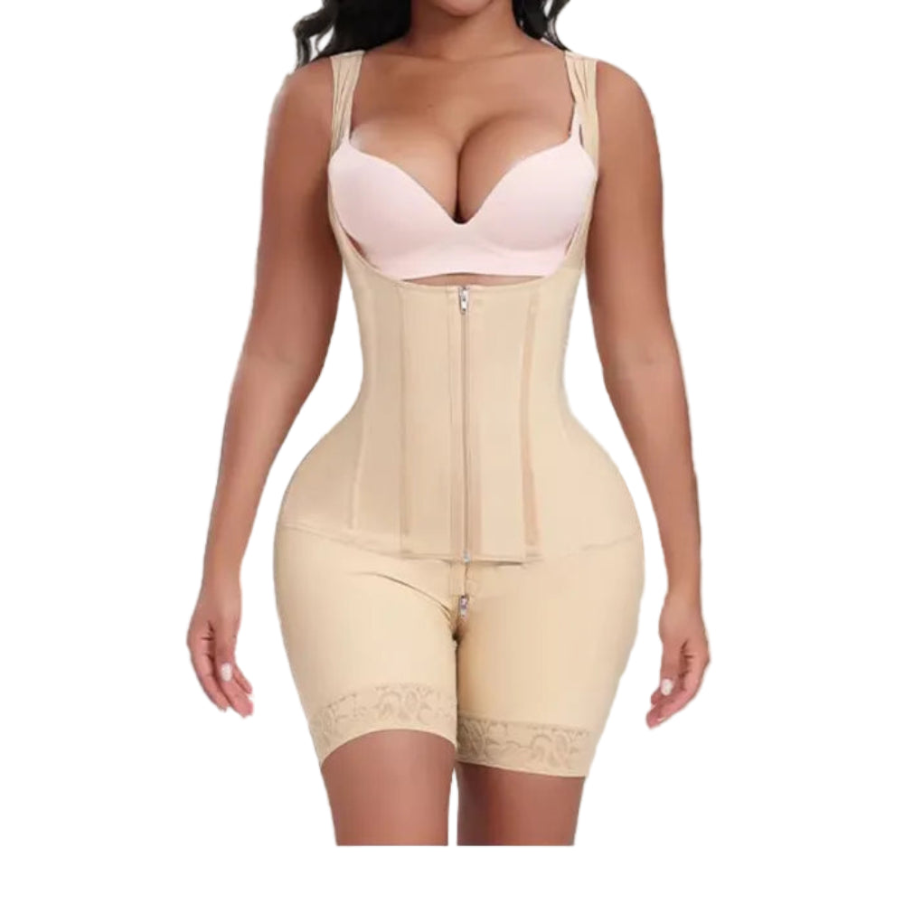 Fajas Full Body Shaper – Colombian Girdles High Compression Butt Lifter Bodysuit