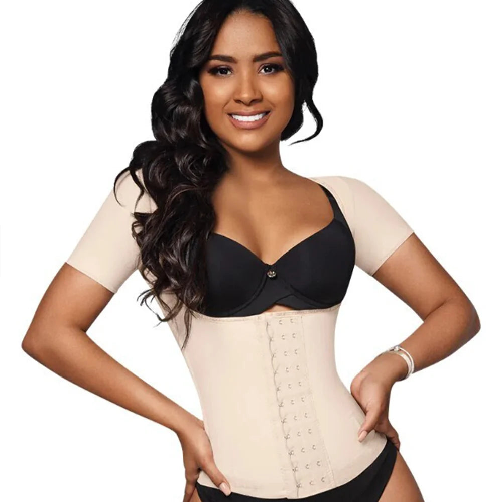 Fajas Colombianas Waist Trainer Vest – High Compression Shapewear for Women