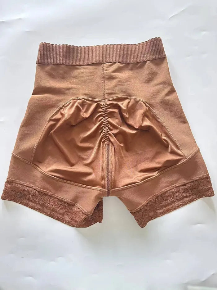 Colombian Girdle Shorts – Tummy Control Butt Lifter with Front Hooks