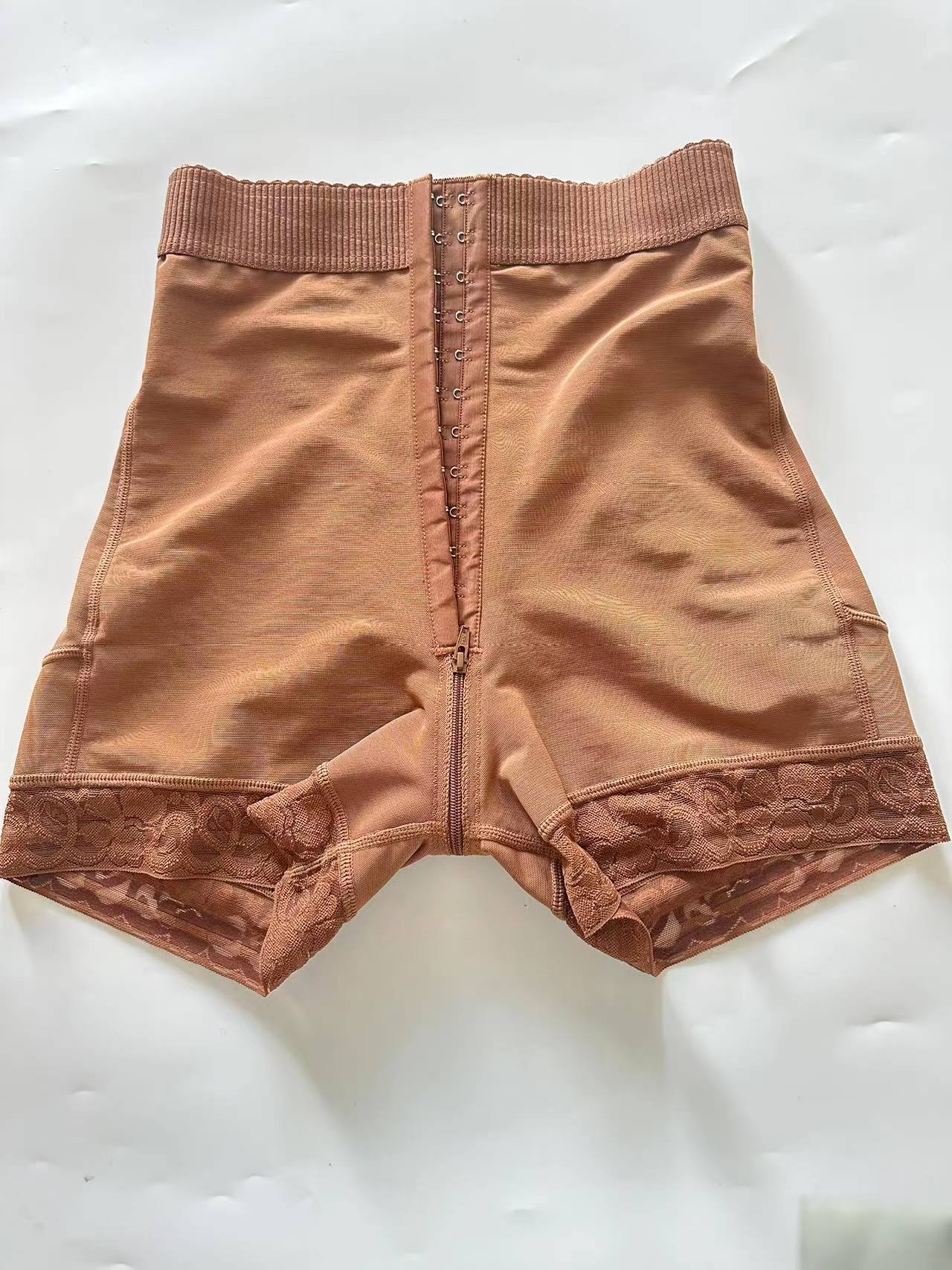 Colombian Girdle Shorts – Tummy Control Butt Lifter with Front Hooks