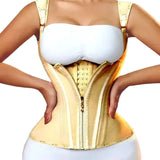 Fajas Colombian Body Shaper – High Compression Waist Trainer Corset Vest